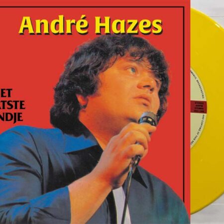 7" Vinyl Single "Geel Vinyl" - André Hazes - Het Laatste Rondje / Ja Dat Ben Jij