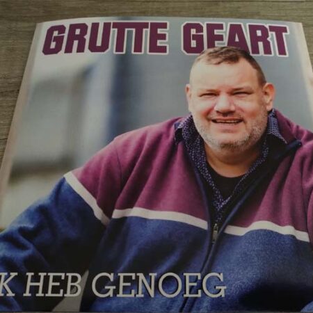 7" Vinyl Single - Grutte Geart - Ik Heb Genoeg / De Witte Kat