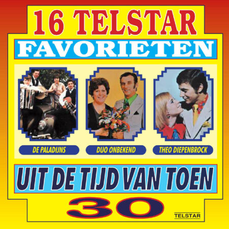 CD - 16 Telstar Favorieten Uit De Tijd Van Toen - 30 - Telstar / Mooifeessie