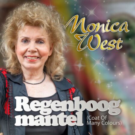7" Vinyl Single - Monica West - Regenboogmantel / Gouden Ring